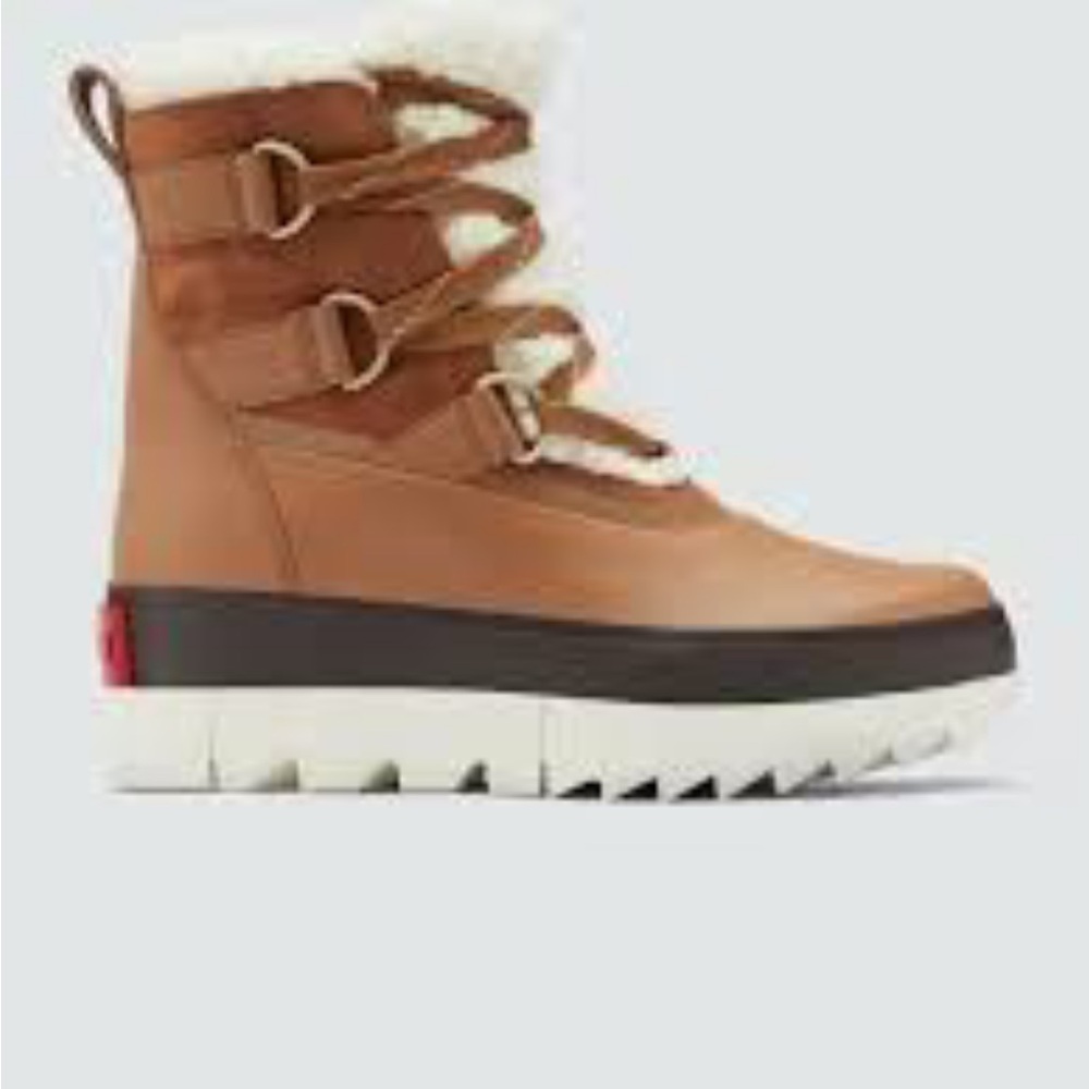 NWB SOREL Joan or artic Women's Tan Winter Boots